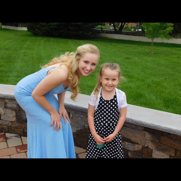 Light Blue Prom Dress! - Picture 4 of 8